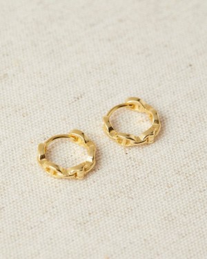 Alohas Lyra Earrings Dorados | JARVE1329