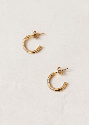 Alohas Treasure Earrings Blancos | YHMQK3584