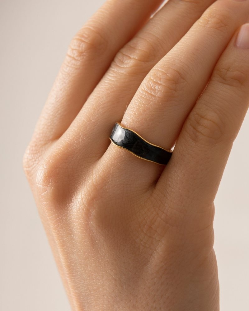 Alohas Abeam Ring Negros | DBWAE5794