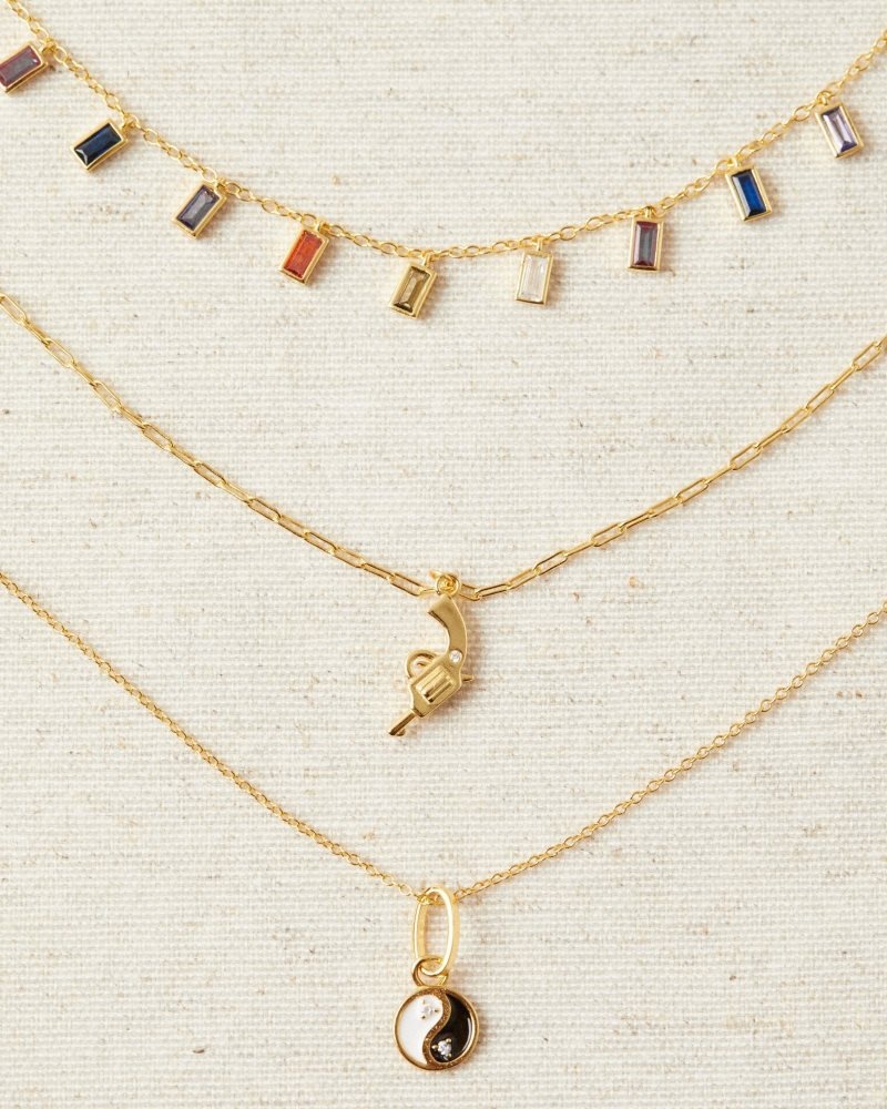 Alohas Caelum Necklace Dorados | JLITX5124