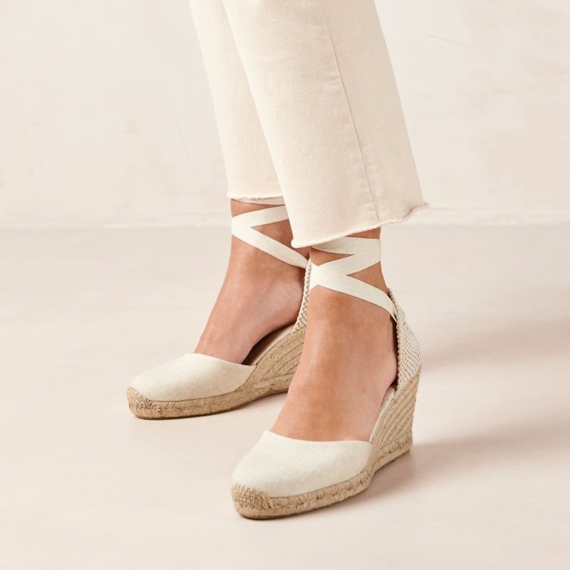 Alohas Clara by Day Espadrilles Ecrus | LFGRD5839