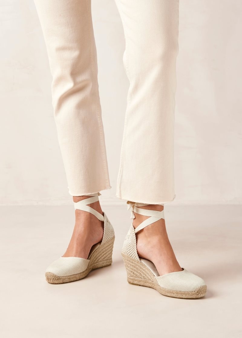 Alohas Clara by Day Espadrilles Ecrus | LFGRD5839