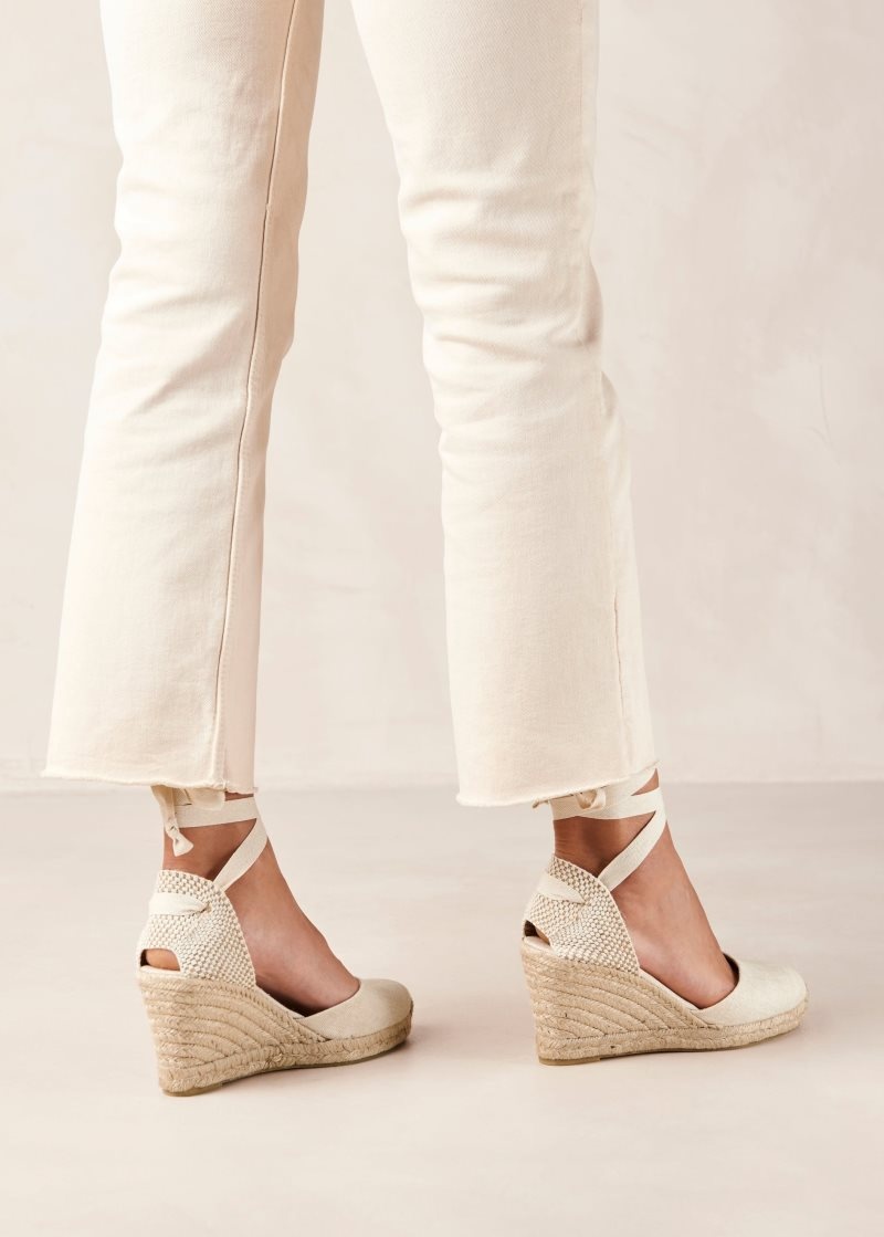 Alohas Clara by Day Espadrilles Ecrus | LFGRD5839