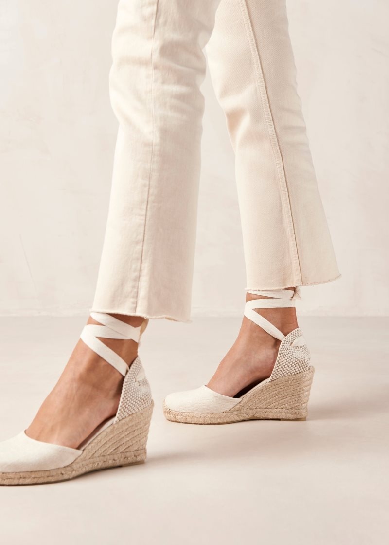 Alohas Clara by Day Espadrilles Ecrus | LFGRD5839