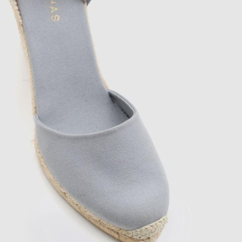 Alohas Clara by Day Lona Espadrilles Grises | XEVAC5072