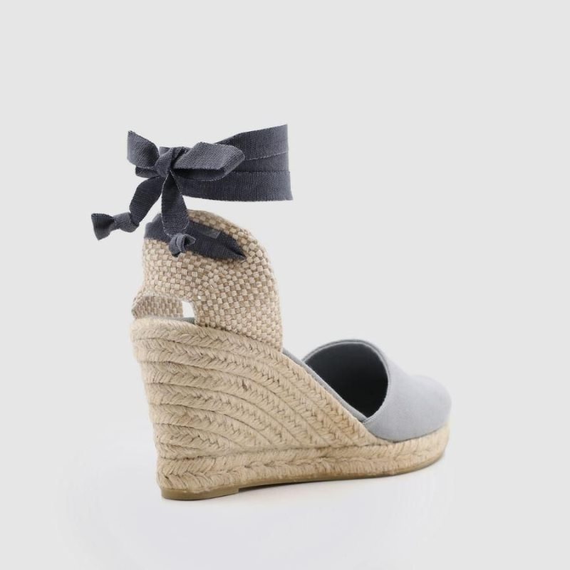 Alohas Clara by Day Lona Espadrilles Grises | XEVAC5072