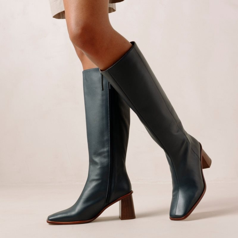 Alohas East Cuero Boots Azules | TZJNQ6870