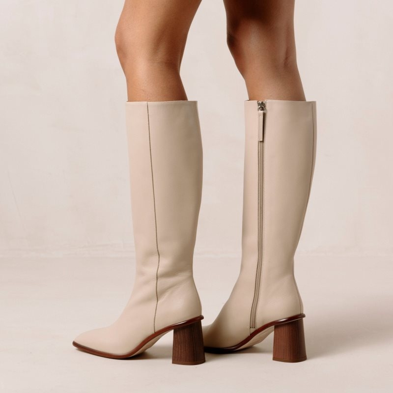 Alohas East Cuero Boots Grises Beige | QCRMO2058