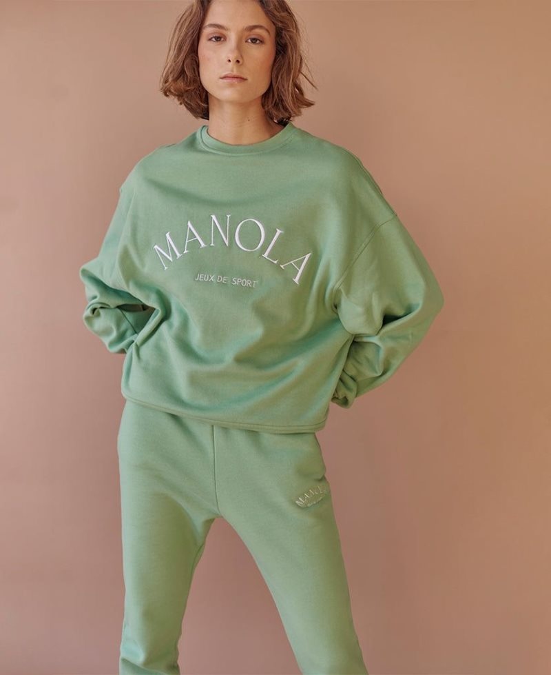 Alohas Iconic Sweatpant Verdes | SZWIV1650