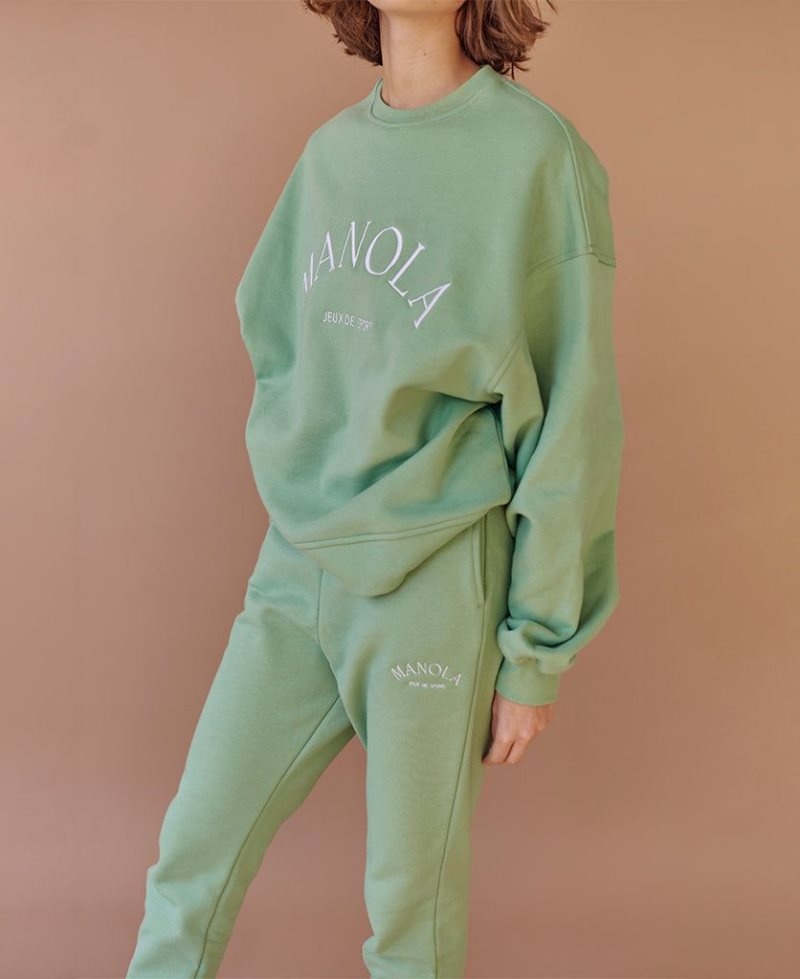 Alohas Iconic Sweatpant Verdes | SZWIV1650