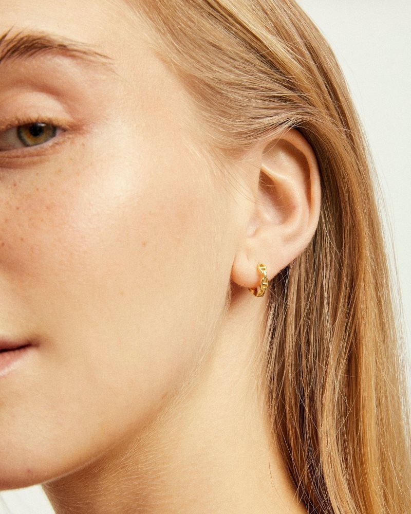 Alohas Lyra Earrings Dorados | JARVE1329