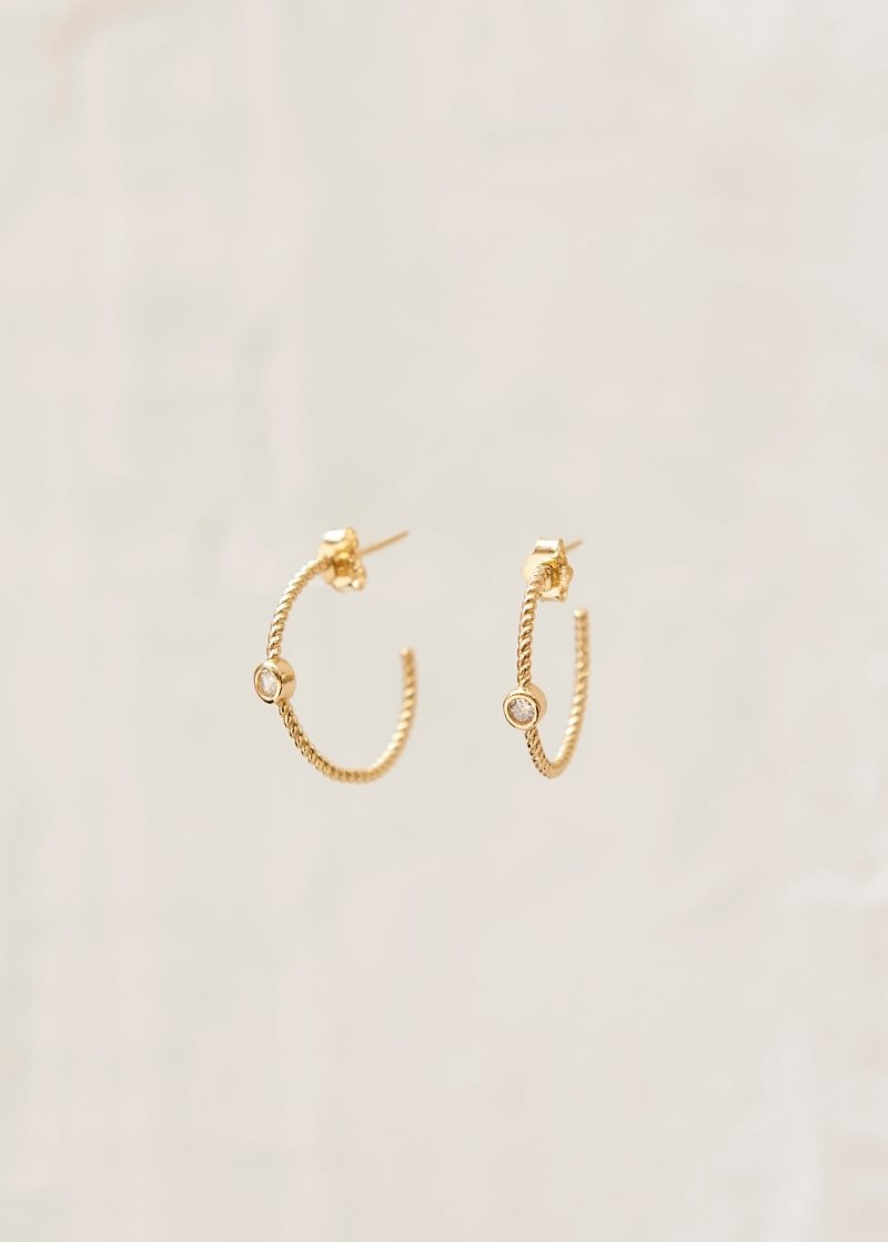 Alohas Phantom Earrings Blancos | YALVX2168