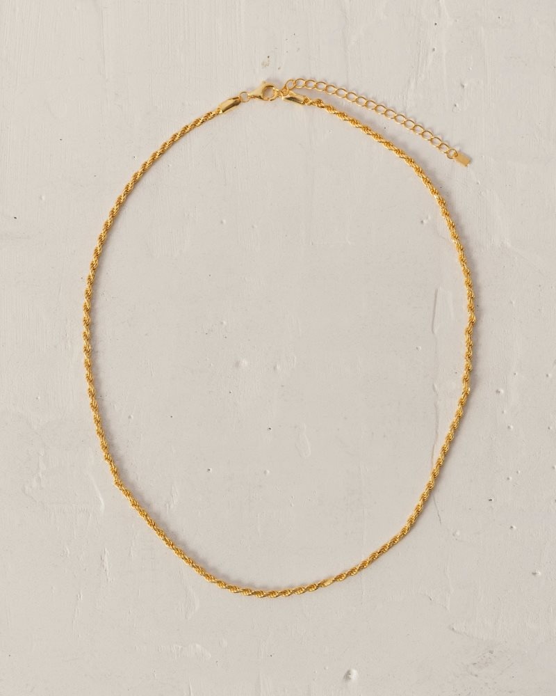 Alohas Soursoup Necklace Dorados | CNHSK7582